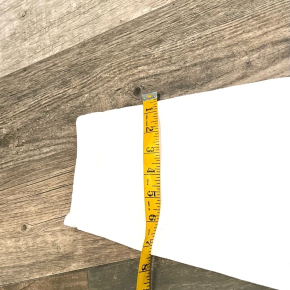 Eileen Fisher Organic Cotton Skinny Pull On Jeggings Denim Jeans Size XL White - Picture 10 of 12